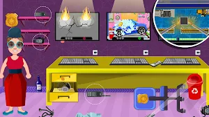 Pretend Play : Police Station Screenshot 3