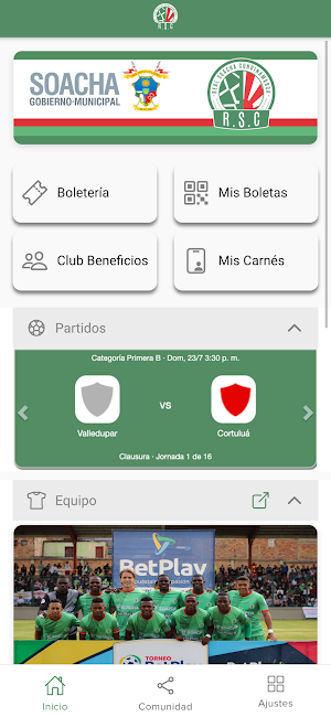 Real Soacha Cundinamarca Screenshot 1