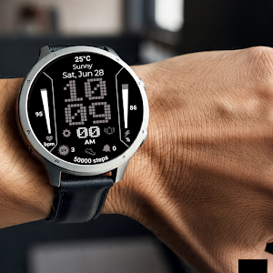 Pixel Pulse: Retro Watch Face Screenshot 2