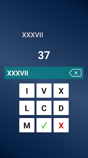 Roman numeral converter Screenshot 1