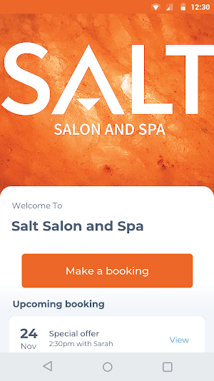 Salt Salon and Spa Screenshot 0
