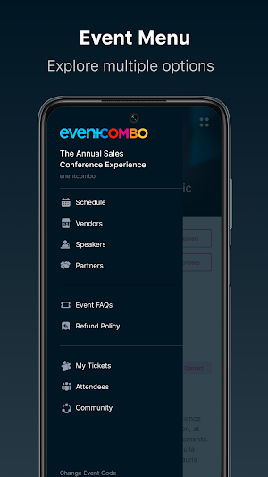 Event App Screenshot 1