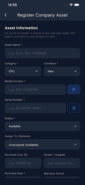 AssetGo: Inventory Manager Screenshot 3