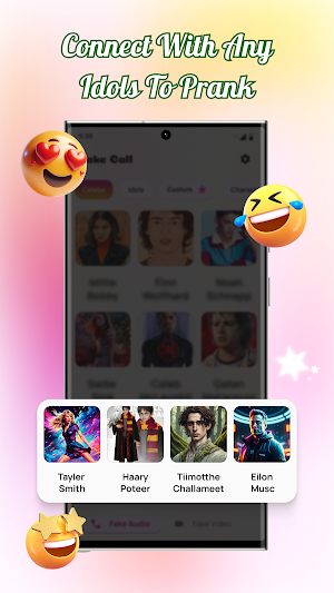 Fake Call App: Idol Prank Call Screenshot 1
