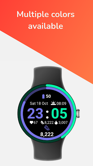 G Fit: Health Watch Face Wear Screenshot 1