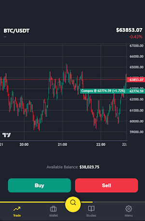 trading game crypto Screenshot 2