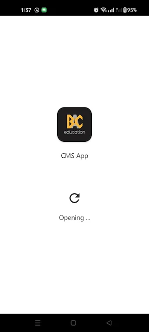 BAC College CMS Screenshot 0
