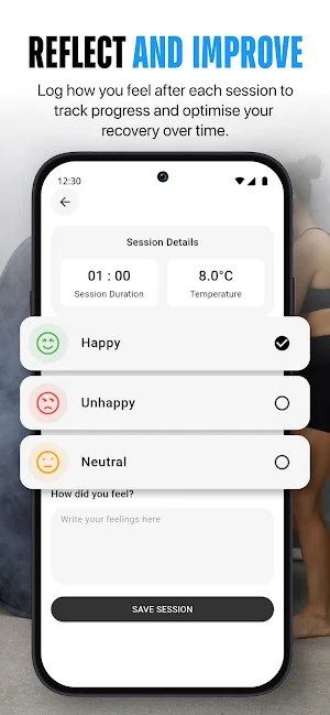 Recovry Zone: Ice Bath Timer Screenshot 3
