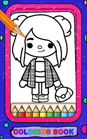 Toca Boca Coloring Book Screenshot 0
