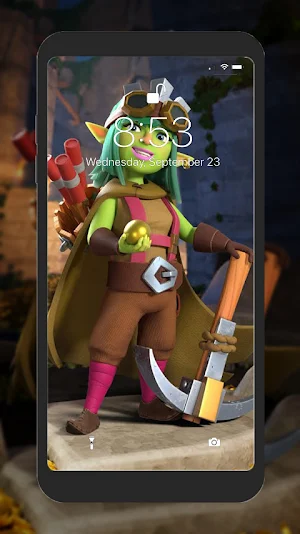 Goblin Queen wallpaper Green Screenshot 0