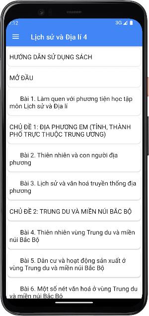 Lịch sử và Địa lí Lớp4 Screenshot 3