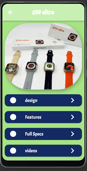 z59 ultra smart watch guide Screenshot 0