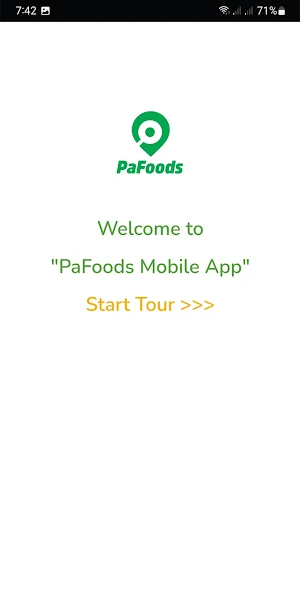 PaFoods Screenshot 2