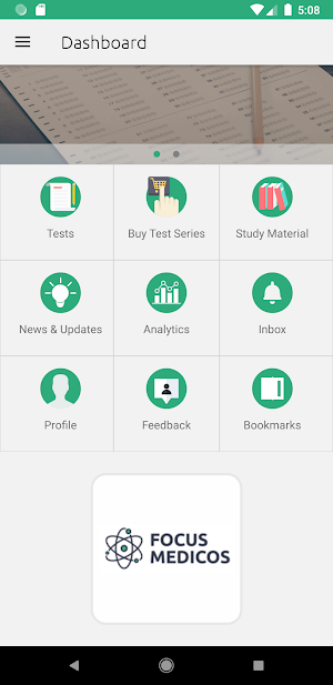Focus Medicos for UPSC CMS Screenshot 1