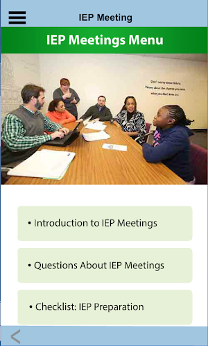 Parent Advocacy: D/HH Screenshot 2