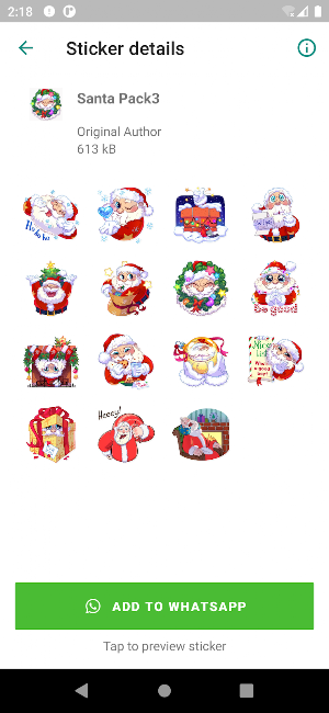 Christmas Stickers Pack Screenshot 3