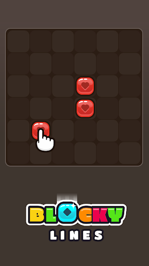 Blocky lines Screenshot 0