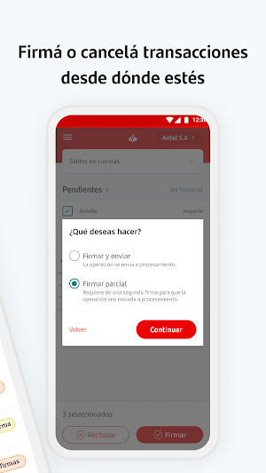 Santander Empresas Uruguay Screenshot 1