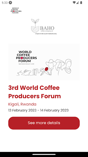 World Coffee Producer Forum Screenshot 1