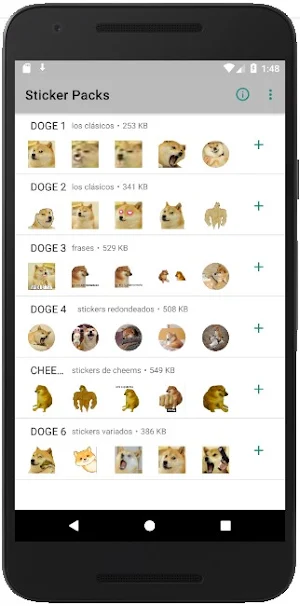 Sticker Doge Español Screenshot 0