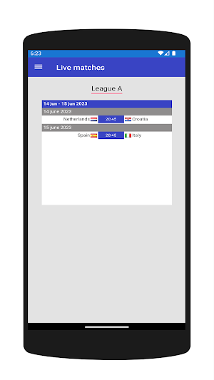 Nations League Live Screenshot 3