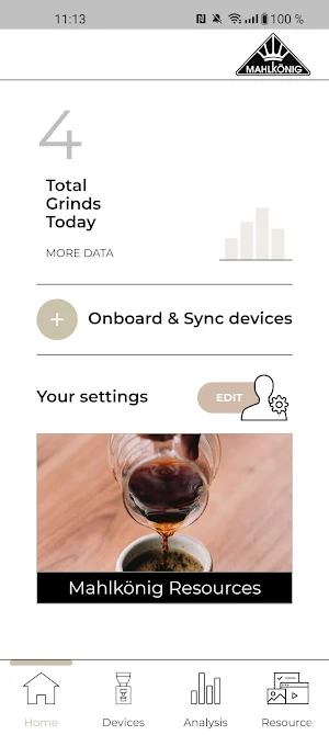 Mahlkönig Sync Screenshot 1