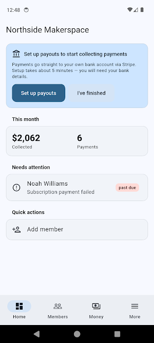 BenchPass: Makerspace Manager Screenshot 0