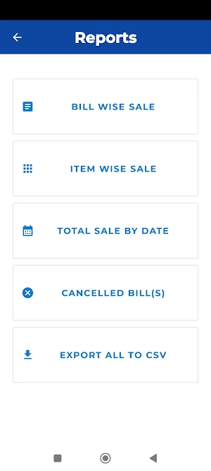 EazyBilling- Basic Billing App Screenshot 3