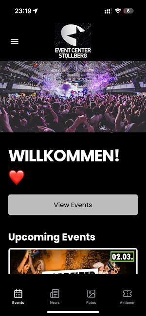 Event Center Stollberg Screenshot 1
