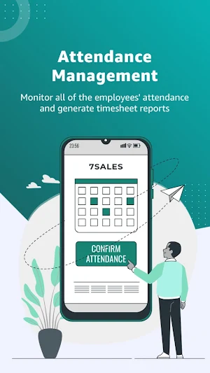 7Sales | Manage Field Staff Screenshot 2