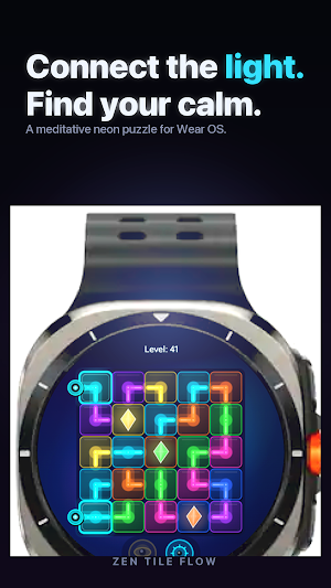 ZEN TileFlow Watch Puzzle Game Screenshot 0