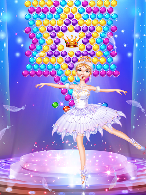 Pretty Ballerina Bubble Screenshot 2