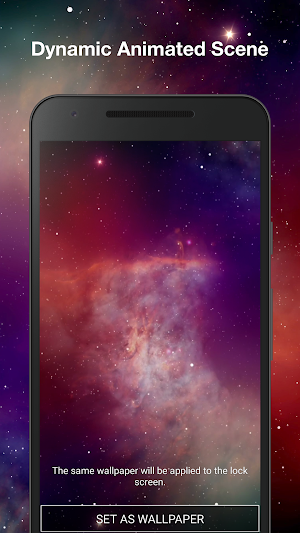 Vortex Galaxy Live Wallpaper Screenshot 1