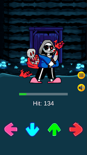 FNF Dusttale Mod Test Screenshot 2