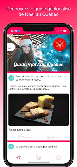 Noël Québec : Le GéoGuide Noël Screenshot 0