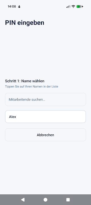 ArbeitszeitCheck Terminal Screenshot 1