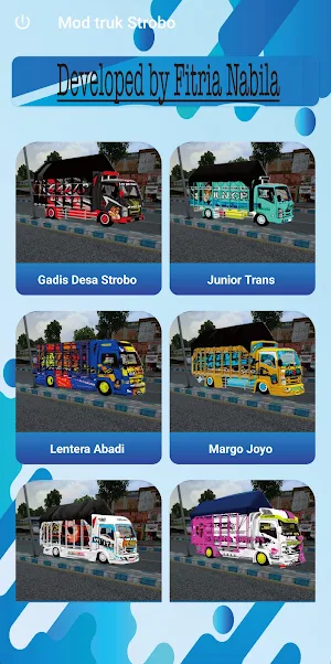 Mod BUSSID Truk Strobo Screenshot 0