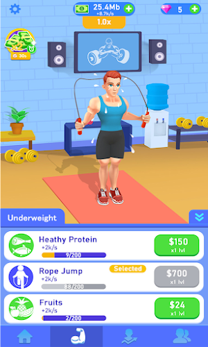 Idle Workout Success Life Screenshot 2