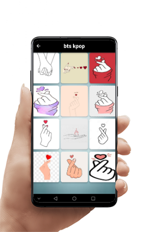 Finger Heart Wallpapers Screenshot 2