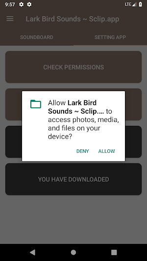 Lark Bird Sound Collections ~ Sclip.app Screenshot 1