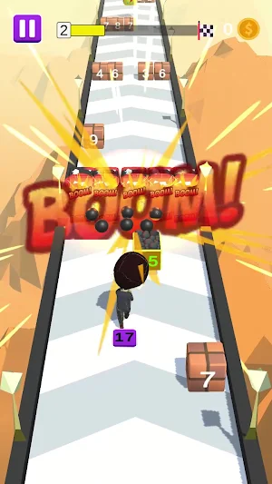 Cube Shooter Run 3D Screenshot 1