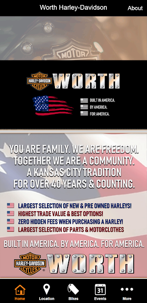 Worth Harley-Davidson® Screenshot 0