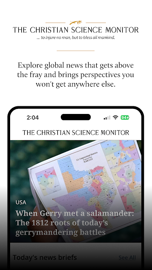 The Christian Science Monitor Screenshot 0
