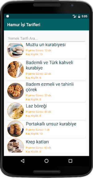 İnternetsiz Hamur İşi Tarifleri Screenshot 2
