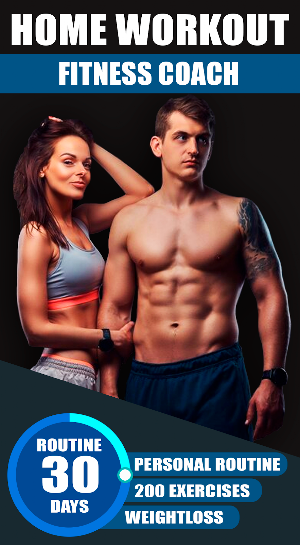 Home Workout Fitness Coach Screenshot 0