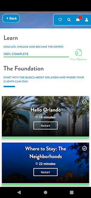 Orlando Travel Academy Screenshot 2