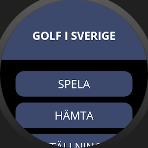 Golf i Sverige - GPS avstånd Screenshot 0