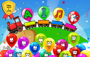 Balloon Pop Kids Learning Game Free for babies Screenshot 0