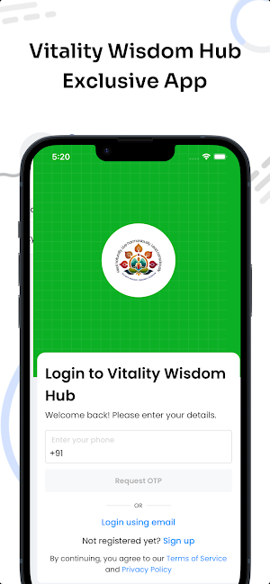 Vitality Wisdom Hub Screenshot 0