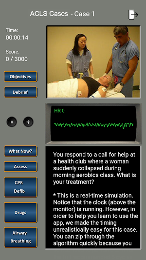 ECG and ACLS Tutor Screenshot 3